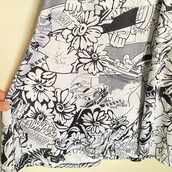 Vintage olian comic print top with adjustable straps - Picture 8 of 9